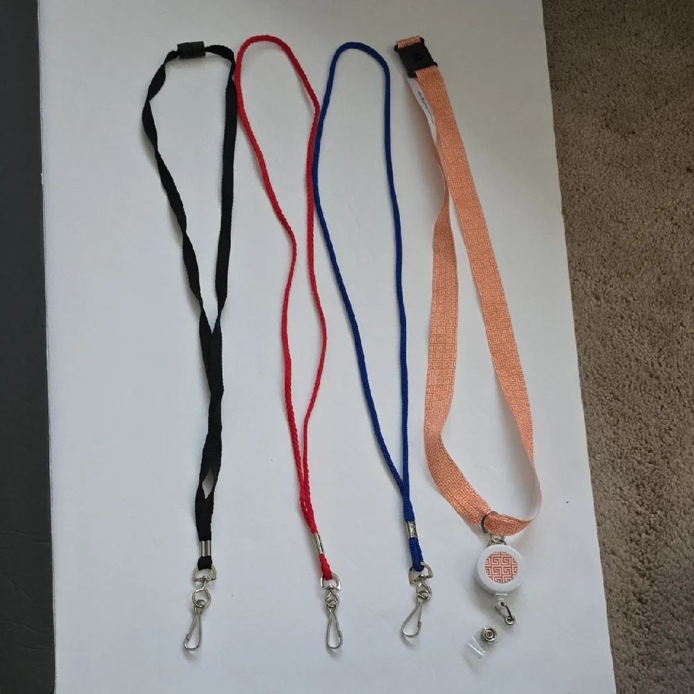Colorful Lanyard Set (4)